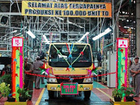 三菱ふそう、インドネシアのトラック・バス生産が3年間で10万台 画像