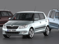 【ジュネーブモーターショー10】シュコダの入門モデル、ファビア＆ルームスターをマイチェン 画像