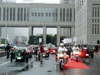 クラシックカーラリーでも燃費競技 画像