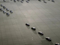 ［動画］レクサスハイブリッドの「車文字」 画像