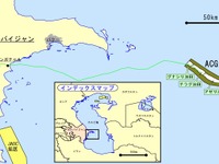 国際石油開発、カスピ海で油田を追加開発 画像