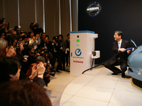 【株価】リーフ発表の日産…続伸 画像