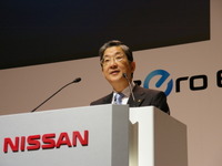 【日産 リーフ 予約開始】社内で奪い合い？ 画像