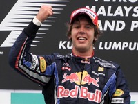 ベッテル今季初優勝で「ベリーベリーハッピー」…マレーシアGP 画像