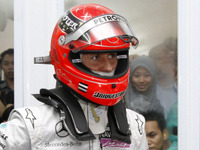 シューマッハはトラブルでリタイア…マレーシアGP 画像