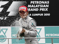 ロズベルグ3位でメルセデス初表彰台…マレーシアGP 画像