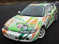 痛車が全日本ラリー選手権に参戦 画像