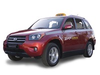 【北京モーターショー10】米EVメーカーのタクシー…RAV4 コピー車がベース 画像