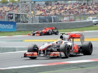 ハミルトン、2位目前のリタイアに「がっかり」…スペインGP 画像