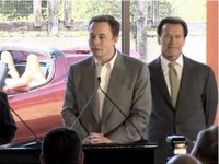 ［動画］トヨタとテスラ、両CEOが会見…シュワルツェネッガー知事も同席 画像