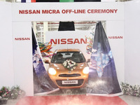 日産 マーチ 新型、インドで生産を開始 画像
