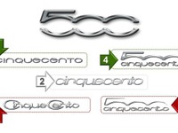 フィアット 500、エンブレムデザインを人気投票で決定 画像