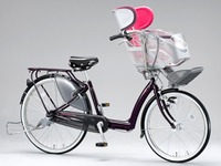 ブリヂストンサイクル、3人乗り自転車と電動アシスト自転車を改良 画像