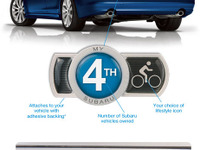 米スバル、専用エンブレムの無料配布を開始 画像