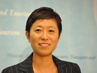 辻元国交副大臣辞任 画像