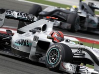 シューマッハ「フェラーリより前で満足」…トルコGP 画像