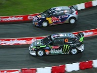 ［動画］ブロックとライコネン、WRCのルーキー勝負 画像