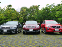 【先進安全技術 比較試乗】減速の少ないクルーズ向け…ボルボ XC60 画像
