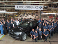 BMW X5、累計生産台数100万台 画像