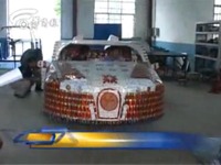 ［動画］タバコの空き箱でてきたブガッティ、走行も可能 画像