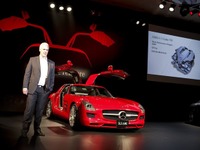 【SLS AMG 日本発表】アルミスペースフレームとFミッドシップ 画像