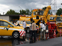 【夏休み】高速道路の建設現場や管理車両を見学 画像
