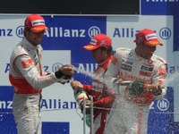 バトン「表彰台に乗れてうれしい」…カナダGP 画像