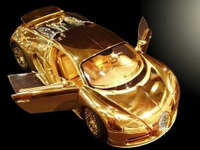 純金製ブガッティのスケールモデル…2億7000万円 画像