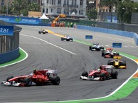 アロンソ激怒「操作されたレースだ」…ヨーロッパGP 画像