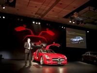 【SLS AMG 日本発表】ガルウイングは最大のデザインエレメント 画像