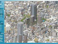 ゼンリンデータ、いつもNAVIのマップを3D化 画像