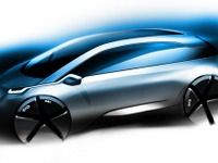 BMW初の市販EV、イメージスケッチ公開 画像