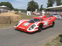 ［動画］ポルシェの1970年ルマン優勝マシン、デモ走行 画像