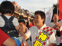 ［参院選10］地下鉄と徒歩で、まるでマラソンのよう 画像
