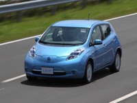 日産 リーフ、試作車認可で公道試験実施へ　 画像