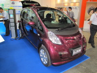 【ワイヤレスジャパン10】兼松、電気自動車会社に転身？ 画像
