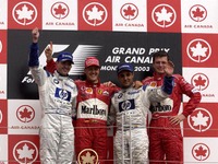 【F1カナダGP決勝】ミハエル・シューマッハ、ポイント首位を奪回!! 画像