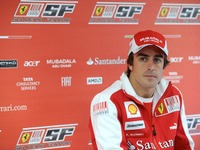 ドイツGP初日トップのアロンソ、表彰台狙う 画像