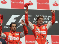 フェラーリのチームオーダーに10万ドルの罰金…ドイツGP 画像