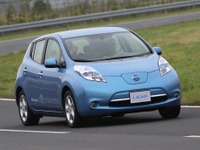 日産と神奈川県、リーフ 42台をEVタクシーに導入へ 画像