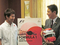 小林可夢偉「W杯の日本のように期待以上の結果を」 画像