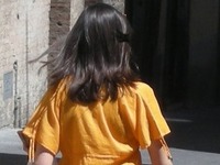 ミニスカートが危なーい！ 画像