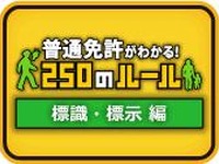 正しく覚えてますか？ 標識・標示のルール確認試験 画像