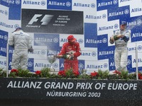 【F1ヨーロッパGP決勝】ウィリアムズが1-2フィニッシュ 画像