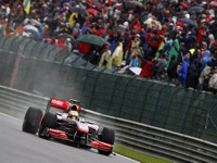 【F1ベルギーGP】スパ・ウェザーに勝ったハミルトンと可夢偉 画像