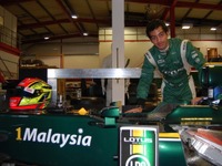 ロータスにF1史上最年少テストドライバー 画像