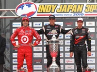 【IRLインディジャパン】フェンスに登ったカストロネベス 画像