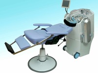 【福祉機器展10】頭の形をスキャンして洗髪するロボット…パナソニック 画像
