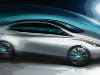インフィニティ初のEV、スケッチ公開…2013年市販 画像