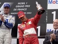 シューマッハ、シルバーストーンでの死の恐怖を語る 画像